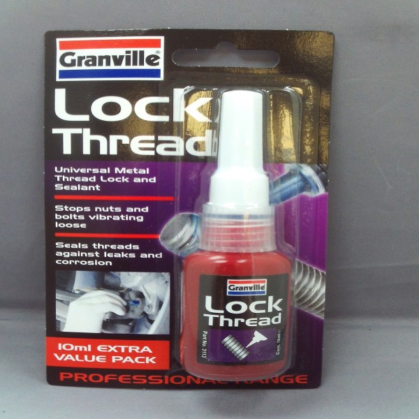 GRANVILLE Tread Lock and Seal 10ml Tube